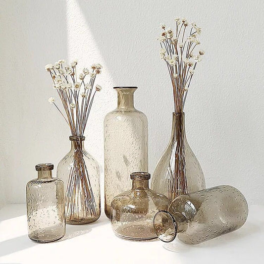 Bubble Bliss Glass Vase
